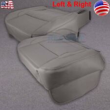 For 06-09 Dodge Ram 1500 2500 3500 Driver Passenger Bottom Leather Seat Cover