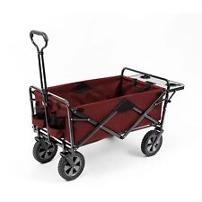 Mac Sports Folding Wagon With Table Outdoor Fishing Assorted Colors