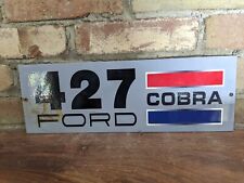 Vintage Ford 427 Cobra Dealer Porcelain Dealership Sign 15 X 5