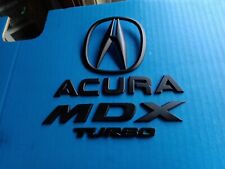 Acura Mdx 2008 Turbo Oem Black Emblems With Logo Oem Used