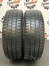 2x 215 65 R16c 109107r Pirelli Carrier Winter Ms 5-7mm Tested Free Fitting
