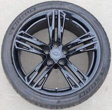 2017-2024 Camaro Zl1 Gm 19x11 Front Gloss Black Wheel Rim Michelin Tire 84328495