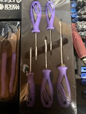 Rare Matco Purple Screwdriver Set