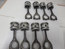8 - Flathead Ford V8 4-ring Pistons 0.03 With Original Ford 8ba Connecting Rods
