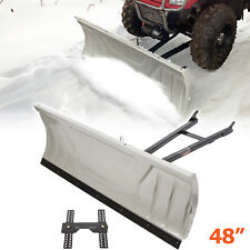 For Polaris Sportsman 335400450500 Blade Atv Utv 48 Snow Plow Kit Universal