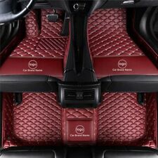For Chevrolet Silverado Car Floor Mats Crew Cab Waterproof Leather Auto Luxury