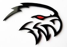 2x Emblem Logo Badge Redeye Hawk Hellhawk For Grand Cherokee Trackhawk Srt Jeep