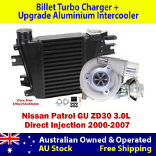 Upgrade Billet Turbo 65mm Intercooler For Nissan Patrol Gu Zd30 3.0l 2000-2007