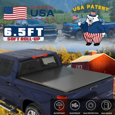 Soft Roll-up Tonneau Cover Fit For 1999-07 Chevy Silverado Sierra 6.5ft Bed
