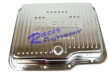 Chrome Gm Chevy Power Glide Transmission Pan With Drain Plug Stock Powerglide
