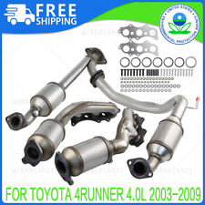 For 2003-2009 Toyota 4runner 4.0l All 4 Catalytic Converters Epa Approved Obdii