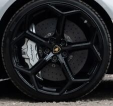 Lamborghini Huracan 20 Aesir Front Wheel Rim Oem Evo 640-4 Black 4t0601017bf