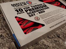 Matco Tools 10 Piece Top Torque Ii Screwdriver Set -red Sealed