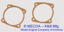 Super Tigre G-60 Blue Head Crankcase Back Cover Gasket 2 Pack --- Made By Mecoa