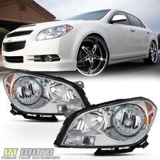 2008-2012 Chevy Malibu Headlights Factory Style Headlamps Replacement Leftright
