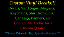  Custom Order Vinyl Decal For Walls Banners Signs Tag Monster Low Price