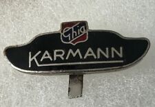 Volkswagen Karmann Ghia Small Emblem Enameled Badge Original Vw