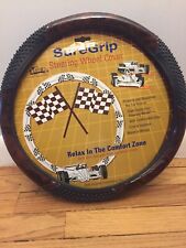  New Wood Grain Steering Wheel Cover With Massage Grip