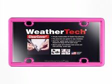 Weathertech Clearcover License Plate Cover - Durable Frame - 1 Pack - 17 Colors