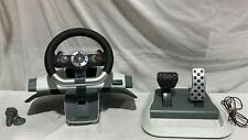 Microsoft Xbox 360 Racing Steering Wheel With Pedals