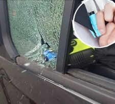 2-in-1 Seatbelt Cutter And Window Breaker Keychain Car Escape Tool -blackpink