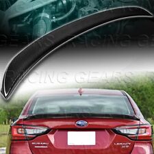 Stp-style 100 Real Carbon Fiber Trunk Lid Spoiler Wing Fit 15-20 Subaru Legacy