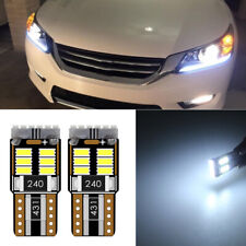 2 Pack White Led Headlight Strip Bulbs Lights 6000k For 2014-2017 Honda Accord