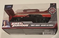 Fast Furious Doms Buick Grand National 132 Die Cast Car Jada New