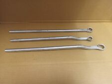 Mac Tools 12 Point 1516 78 34 Box Wrench Set Usa Long Handle Snap-on 3 Pt.
