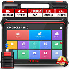 2024 Kingbolen K10 Pros Elite Obd2 Car Diagnostic Scanner Tool Key Coding Tpms