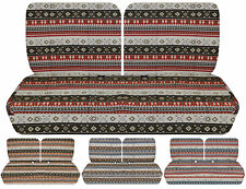 Aztec Boho Bench Seat Covers Fit 1959-1967ford Galaxie Fr 5050 Topsolid Bottom