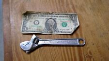 Vintage Crescent Tool Co. 6in. Adjustable Wrench Crestology Made In Usa