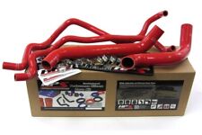 Hps Radiator Hose Heater Hose Red For 07-11 Wrangler Jk Unlimted 3.8l V6 Lhd