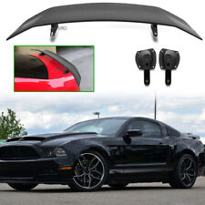 46 Racing Rear Trunk Spoiler Gt Wing Carbon Look For Ford Mustang Gt 2010-2014