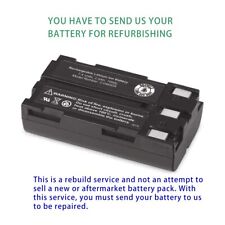 Rebuild Service For Snap-on Solus Ultra 2-04650a Battery Rebuild Service