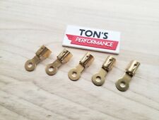 Brass Spark Plug Wire Ends Clips Crimp Ring Terminals Maytag Briggs Hit Miss