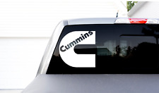 Cummins Diesel Truck Logo Vinyl Decal Sticker Window 12 Inch 5.9 6.7