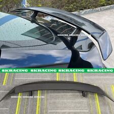 Real Carbon Fiber Rear Wing Spoiler Trunk Lip For 2014-19 Chevrolet Corvette C7