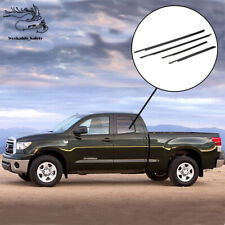 Set Window Moulding Weatherstrip Seal Belt For 2007-20 Toyota Tundra Double Cab