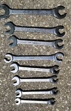 Mac Tools Flare-nut Open-end Combination Wrench 8 Piece Sae Set 38 To 78