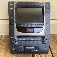 2006-2007 Lexus Gs300 Gs350 Gs430 Navigation Screen Radio Stereo Headunit Oem
