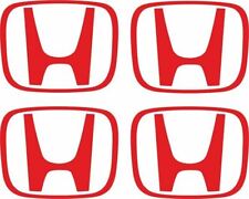 4 Logo Sticker Wheel Center Caps Decal For Honda Civic Accord Crv Vtec Si-