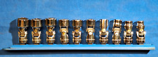 Gearwrench 80565 10 Piece 38 Drive Metric Swivel 6pt Socket Set 19mm - 10mm
