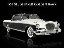 1956 Studebaker Golden Hawk Metal Sign Large Size 12 X 16 - Free Shipping
