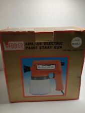 Vintage Webber Airless Electric Paint Spray Gun In Box Untested 1003-250