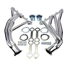 Polished Stainless Steel Headers For 66-87 Sbc Chevy Gmc Truck 265 327 350