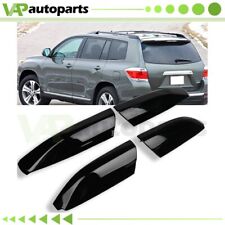For 2008-2013 Toyota Highlander Set Roof Rack Rails Cover End Shell Replace
