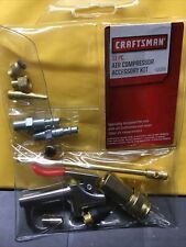 Craftsman Sears Air Tool Accessory Set 11 Pc With Storage Brand New Nos 1639111