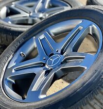 Mercedes G-wagon 19 Amg Wheels Gunmetal Factory Pirelli Tires Tpms G55 G63 G500