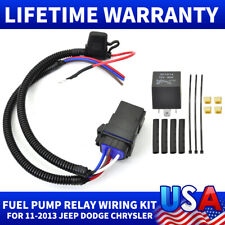 For 2011-13 Jeep Dodge Chrysler Fuel Pump Relay Wiring Kit New Mopar 68269523ad